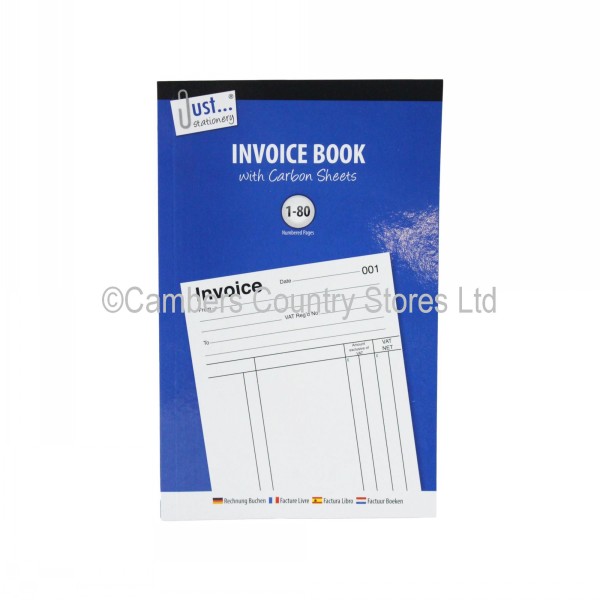 Just Stationery Duplicate Invoice Book Cambers Country Store